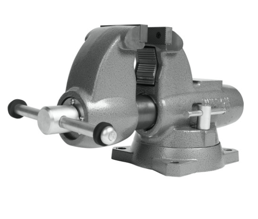 Jet C0, Combination Pipe And Bench 3-1/2 in. Jaw Round Channel Vise with Swivel Base 28825