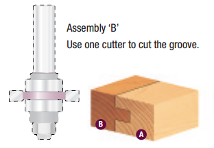Amana Tool AGE Tongue & Groove Assembly MD366
