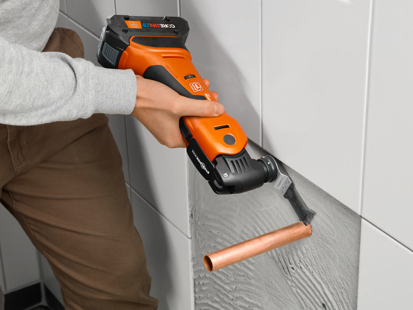 Fein MULTIMASTER Oscillating MultiTool 700 MAX TOP 4.0Ah 18V AMPShare 71293661090