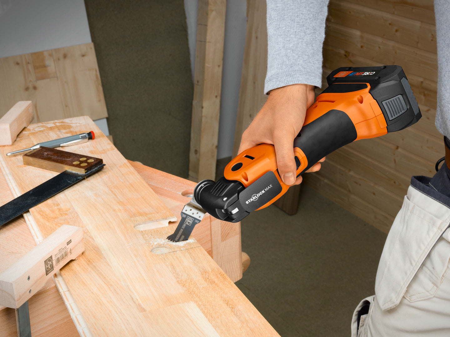 Fein MULTIMASTER Oscillating MultiTool 700 MAX TOP 4.0Ah 18V AMPShare 71293661090