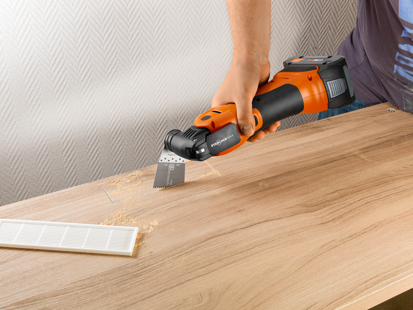Fein MULTIMASTER Oscillating MultiTool 700 PLUS 4.0Ah 18V AMPShare 71293664090