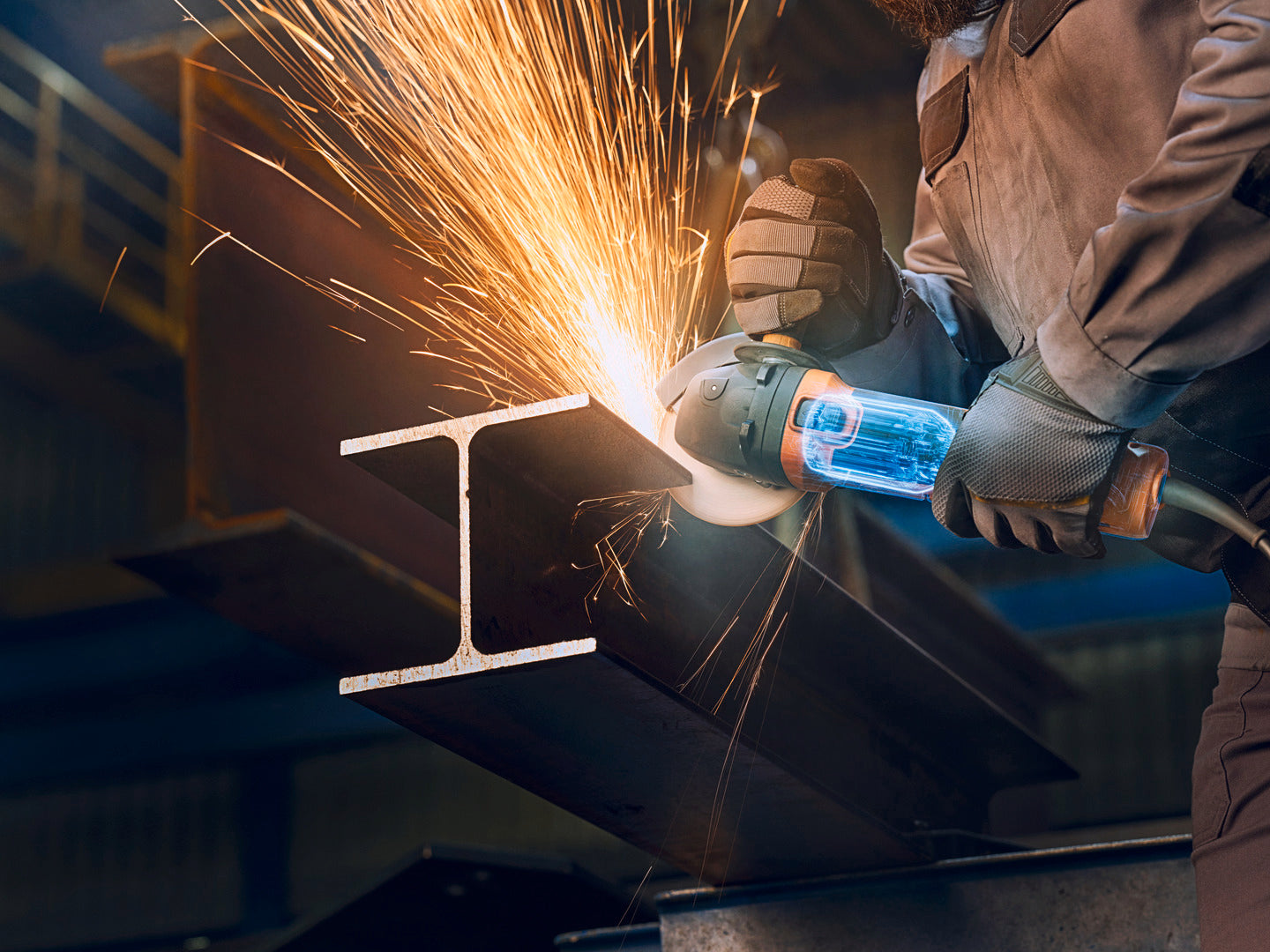 Fein 5 in. Compact Angle Grinder CG 15-125 BL 72226760120