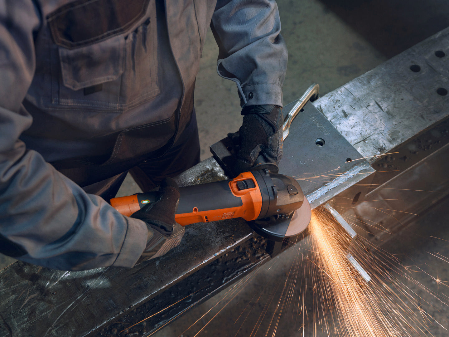 Fein 5 in. Compact Angle Grinder CG 15-125 BLP INOX 72228560120