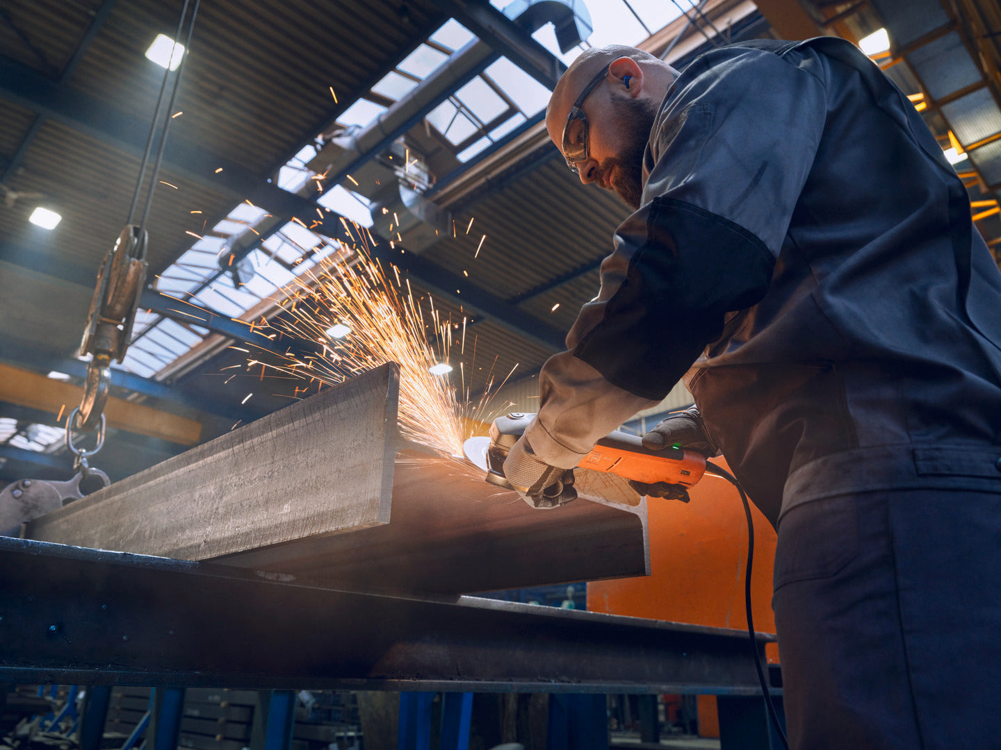 Fein 5 in. Compact Angle Grinder CG 15-125 BL INOX 72228660120