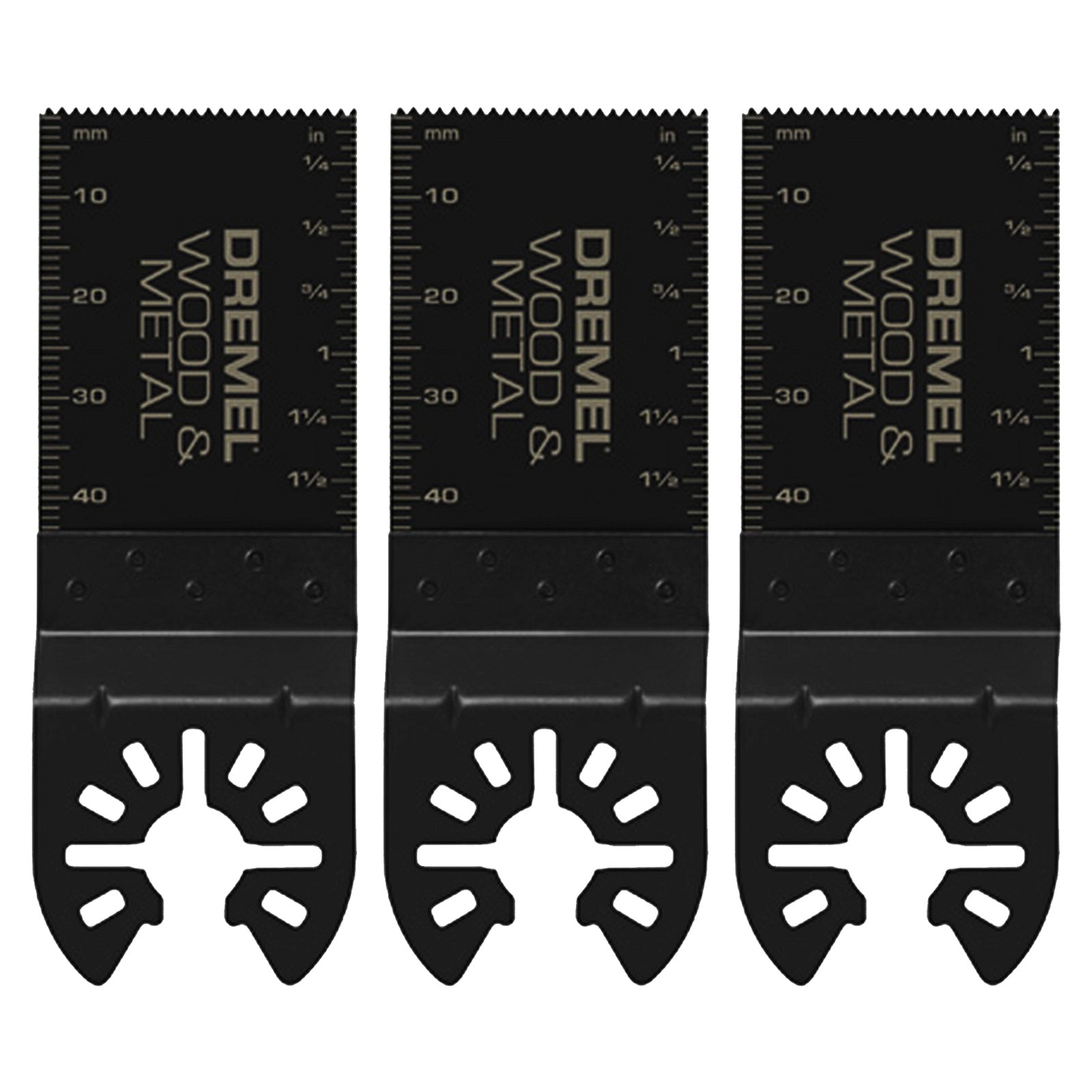 1-1/4 in. Wood and Metal Flush Cutting Oscillating Blade, 4-Pack