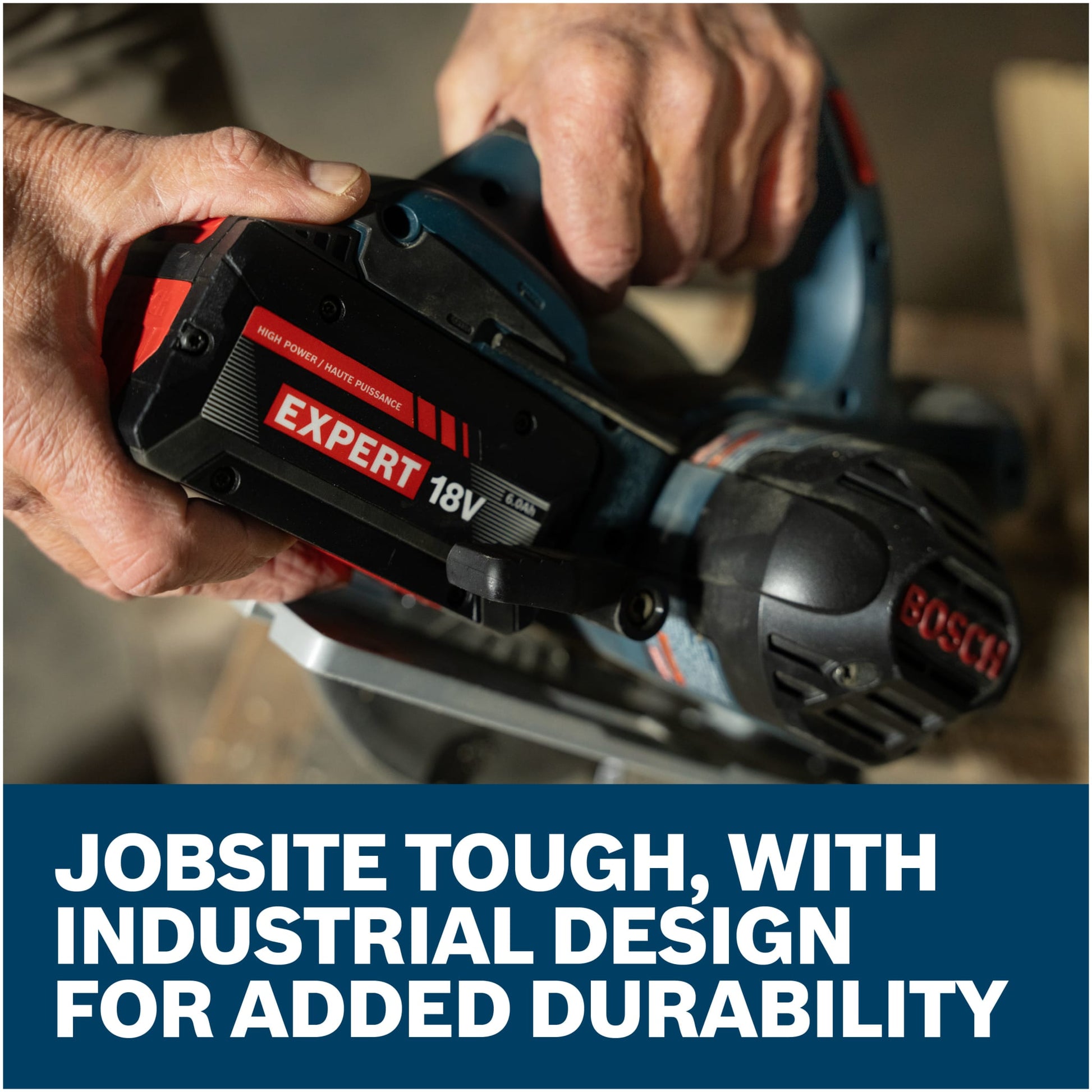 Bosch 18V Starter Kit with 2 Expert 6 Ah and 12v/18v Multi-Voltage Charger GXS18V-26N26X