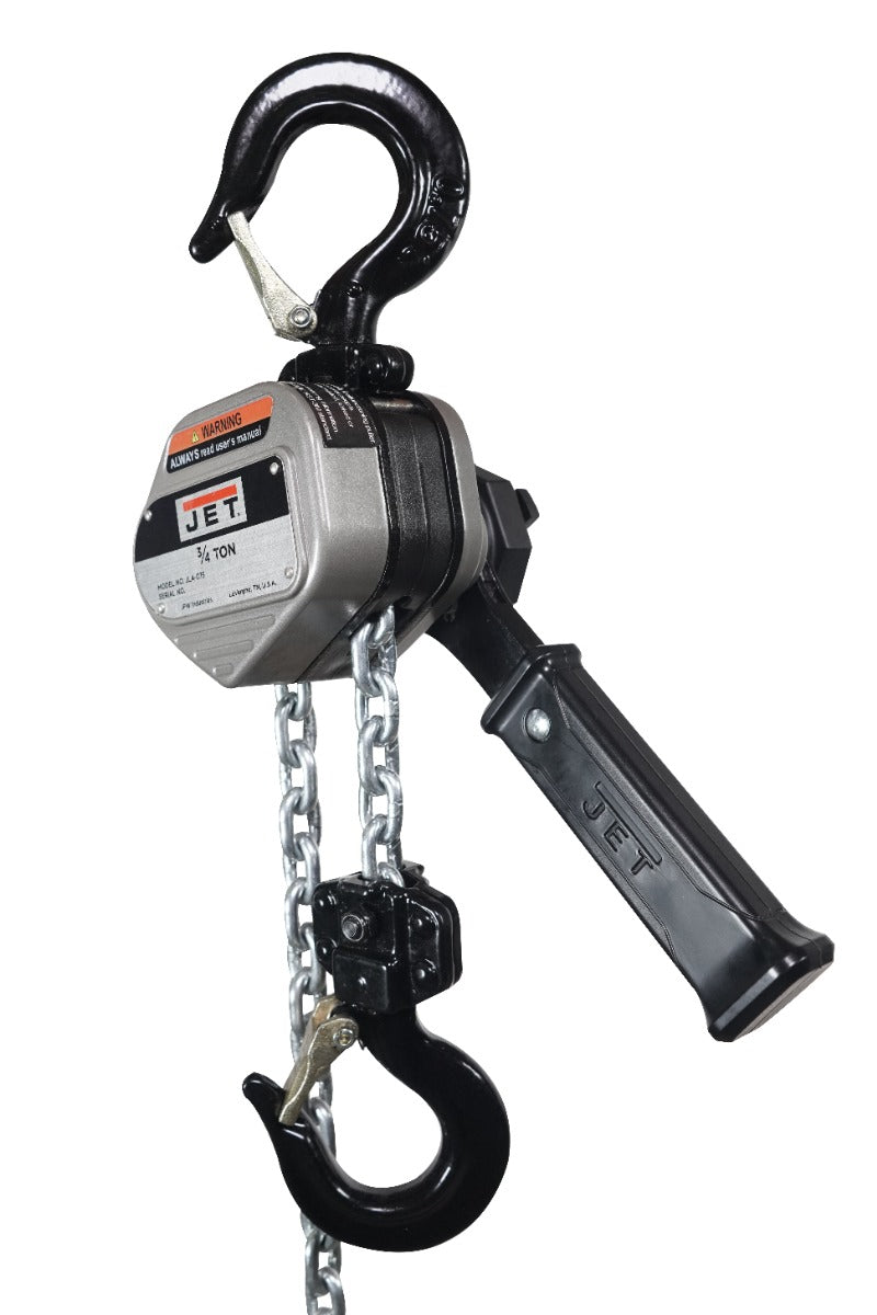 Jet JLA-075-5, JLA Series 3/4 Ton Lever Hoist, 5 ft. Lift 375305