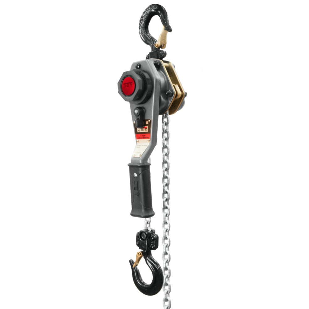 Jet JLH-100WO-10, JLH Series 1 Ton Lever Hoist, 10 ft. Lift with Overload Protection 376201