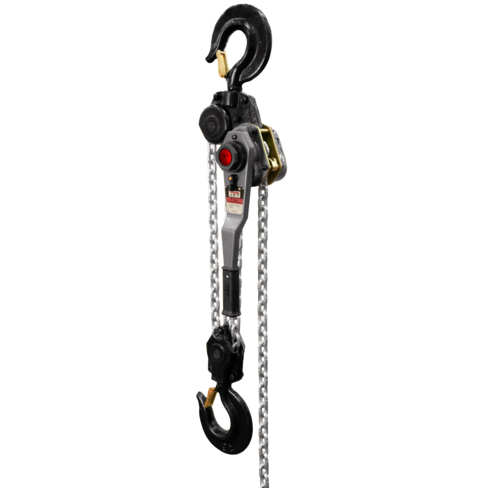 Jet JLH-900WO-5, JLH Series 9 Ton Lever Hoist, 5 ft. Lift with Overload Protection 376700
