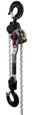 Jet JLH-900WO-15, JLH Series 9 Ton Lever Hoist, 15 ft. Lift with Overload Protection 376702