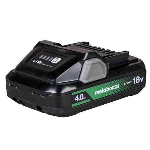 Metabo 18V 4.0Ah Lithium Ion Battery with Fuel Indicator 378681M