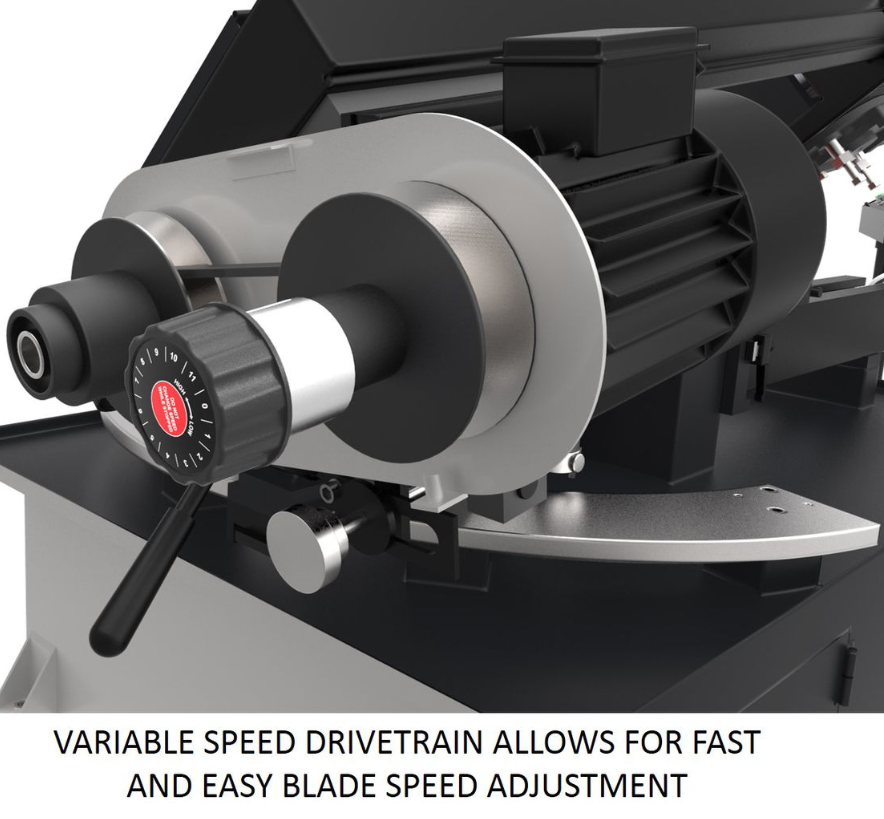 Jet Elite 10x18 SemiAuto Variable Speed Dual Mitering Saw 891070