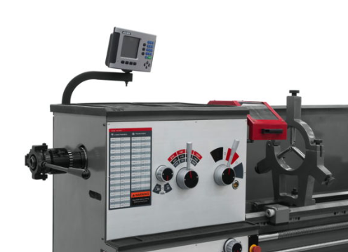 Jet Lathe with 2-axis ACU-RITE 200S DRO and Collet Closer & Taper Attachment, GH-2280ZX 321568