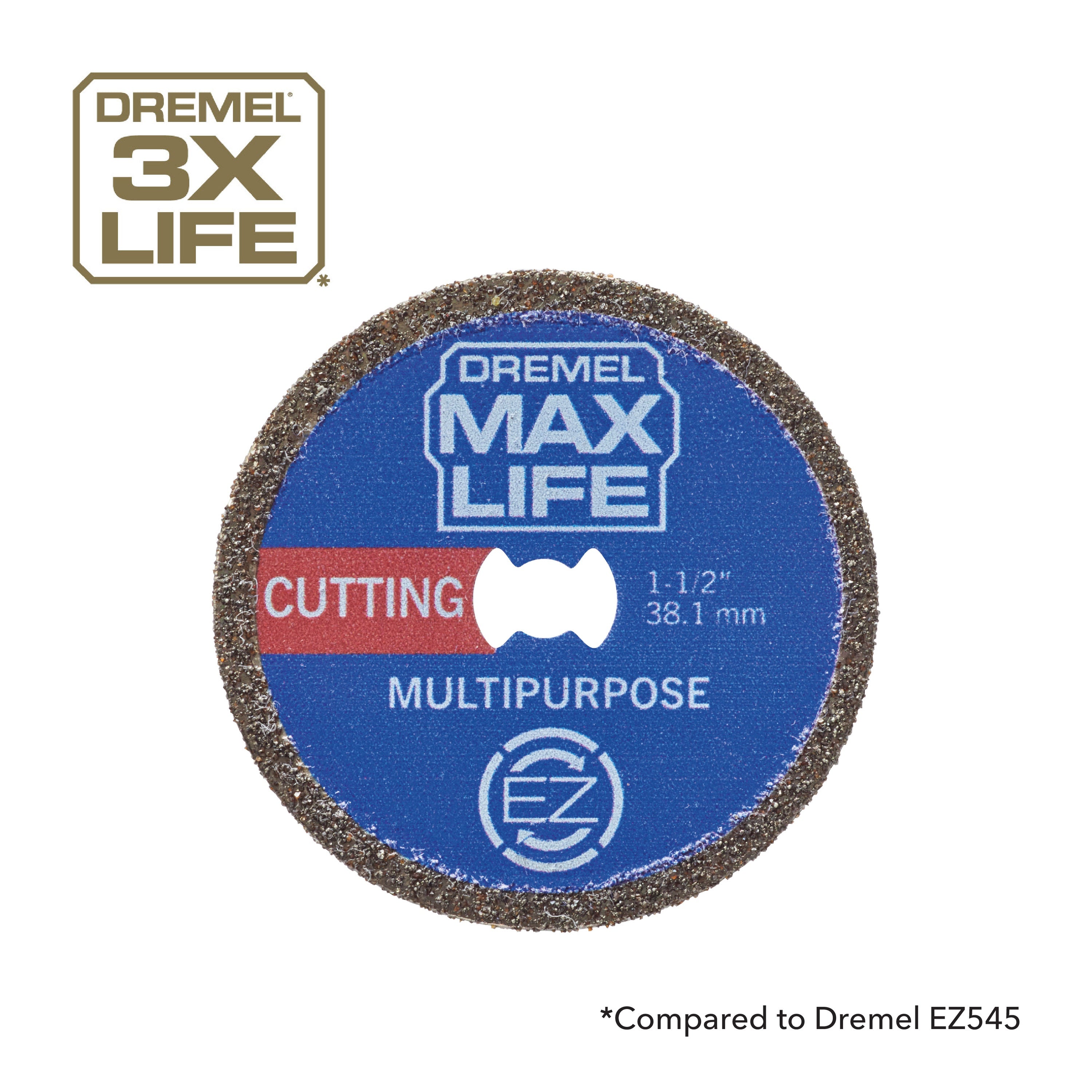 Dremel 1-1/2 in. High Performance EZ Lock Max Life Diamond Wheel EZ545HP