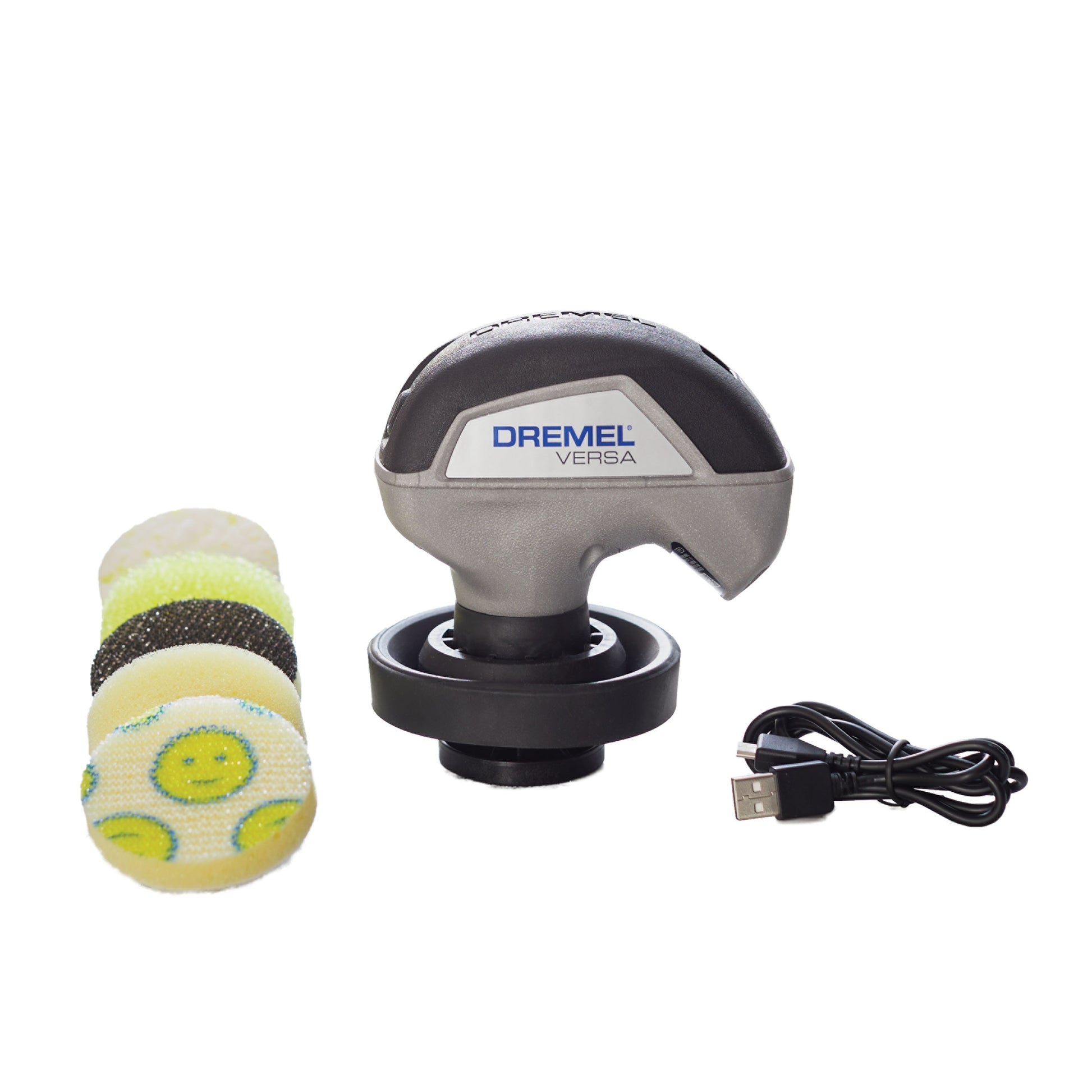 Dremel Versa Power Scrubber with Scrub Daddy Higher Performance Cleaning Pads PC10-07