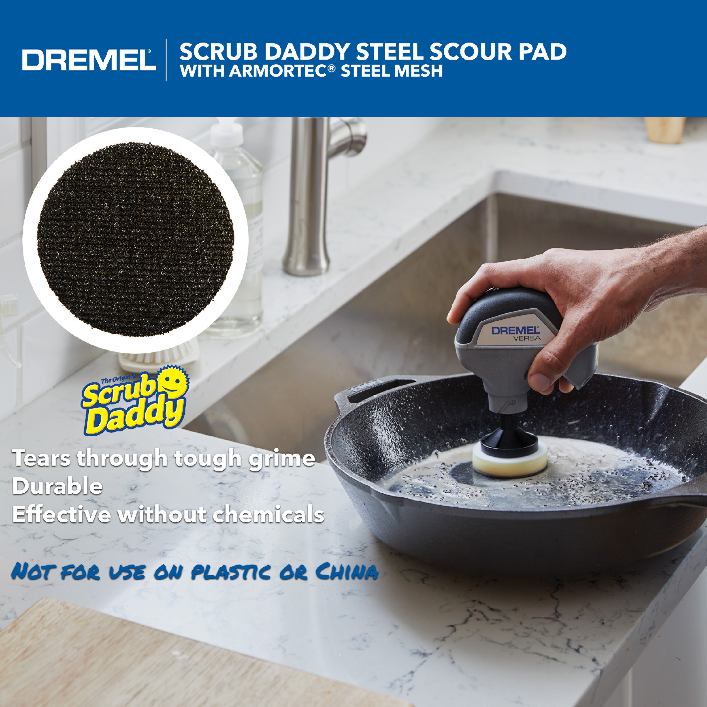 Dremel Versa-Scrub Daddy 5 Piece Accessory Kit PC360-5
