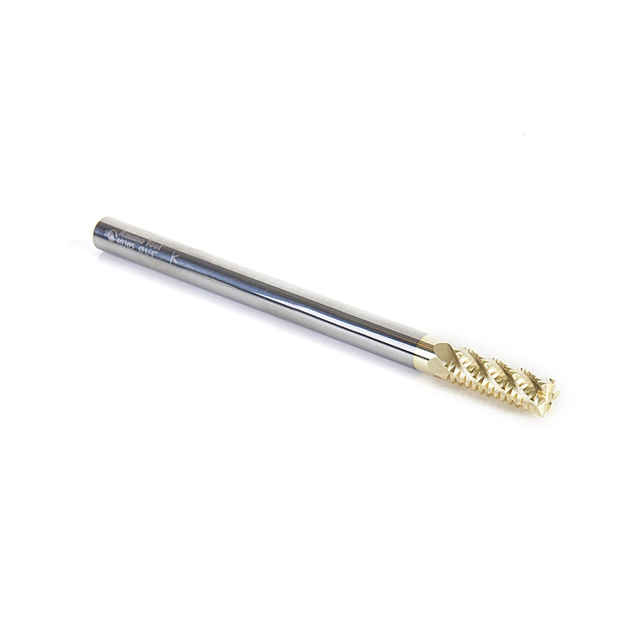 Amana Tool 1/4 in ZrN Honeycomb Hogger Bit 40305