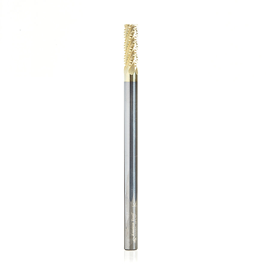 Amana Tool 1/4 in ZrN Honeycomb Hogger Bit 40305