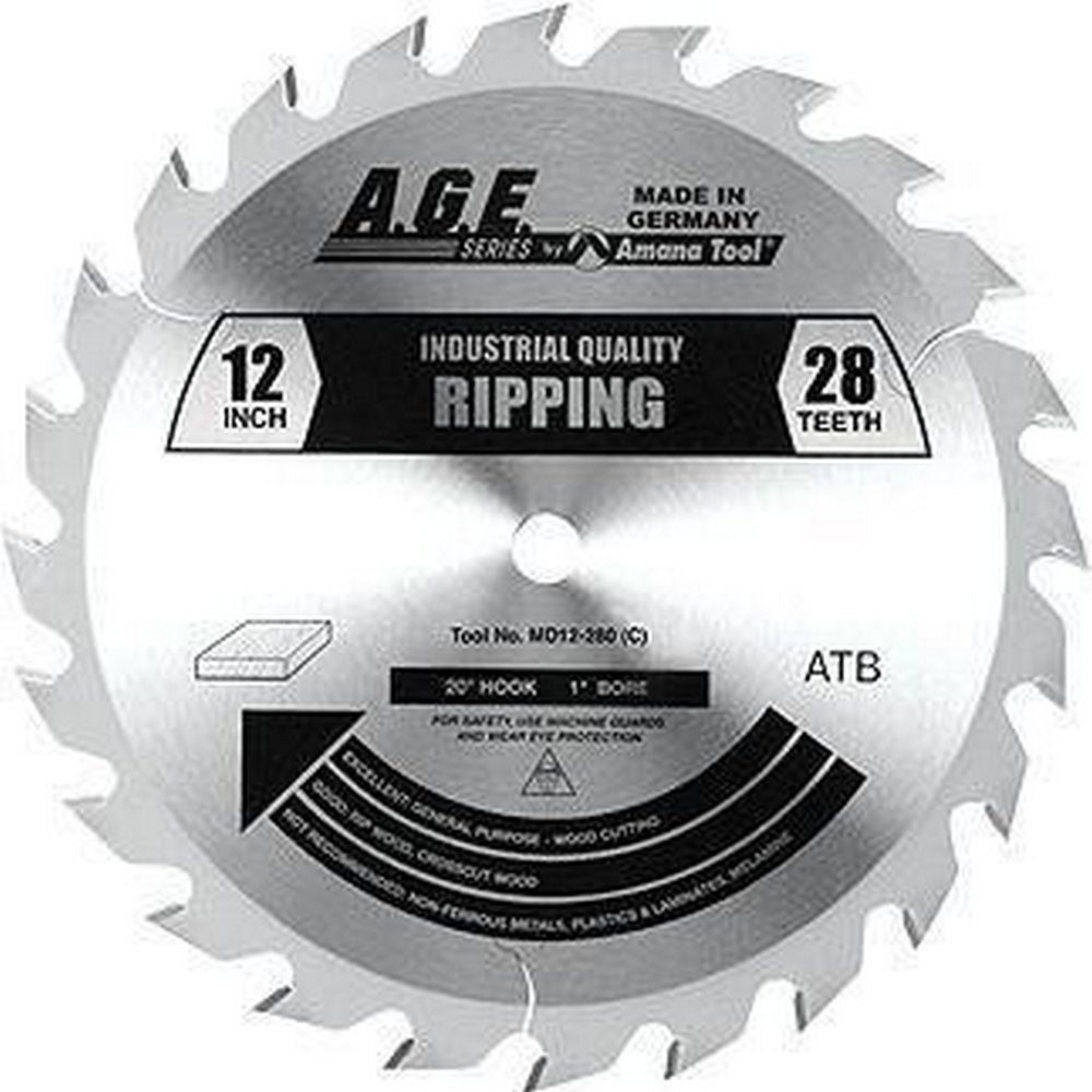 Amana Tool Ripping 10 in x 24T ATB 5/8 in Bore MD10-240