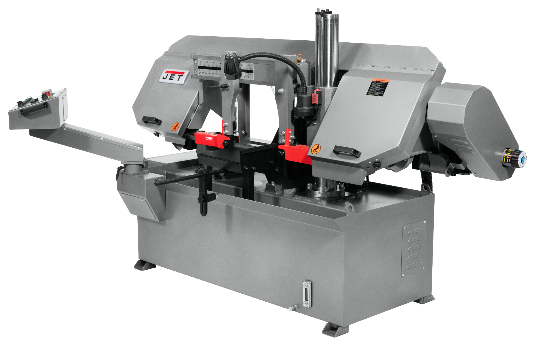 Jet HBS1220DC 12 in. x 20 in. Semi Auto Variable Speed Dual Column Bandsaw 3HP, 230460V, 3Ph 413400