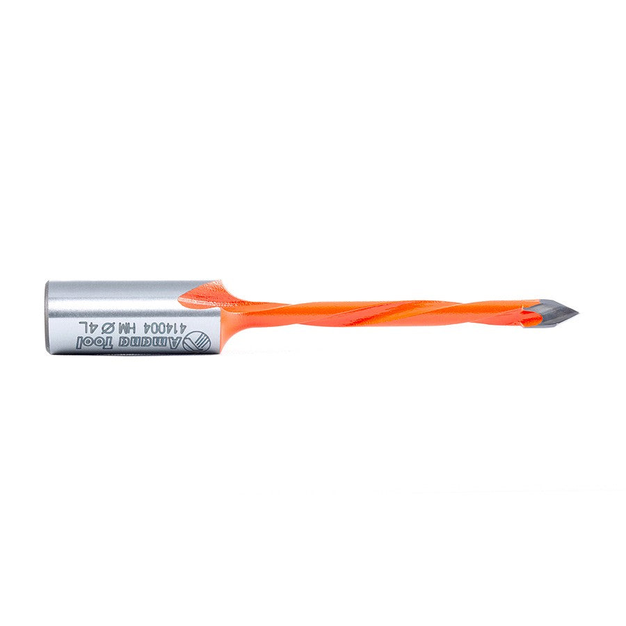 Amana Tool 4mm Through-Hole L/H 70mm Long 414004