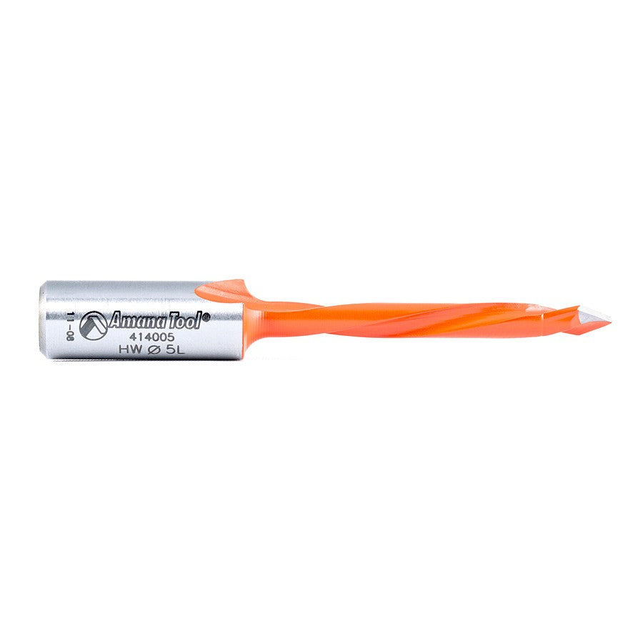 Amana Tool 5mm Through-Hole L/H 70mm Long 414005