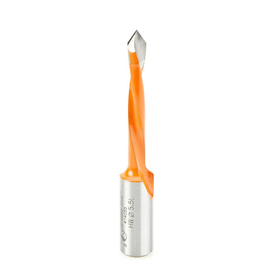 Amana Tool 5.5mm Through-Hole L/H 70mm Long 414055