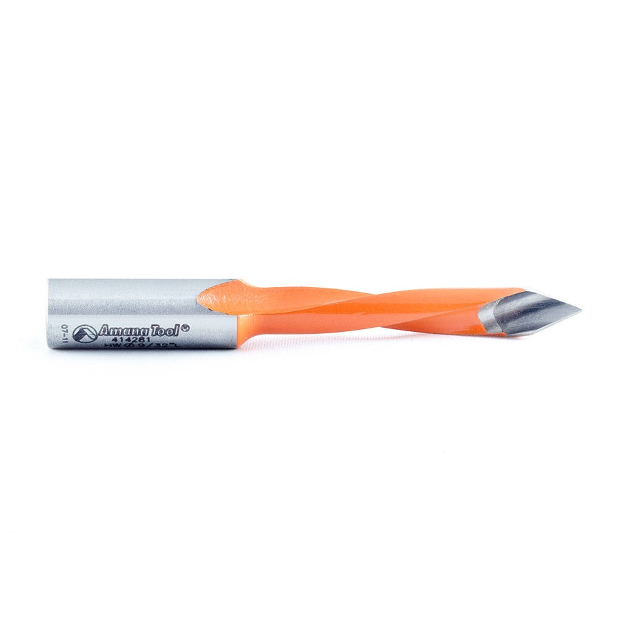 Amana Tool 9/32 Through-Hole L/H 70mm Long 414281
