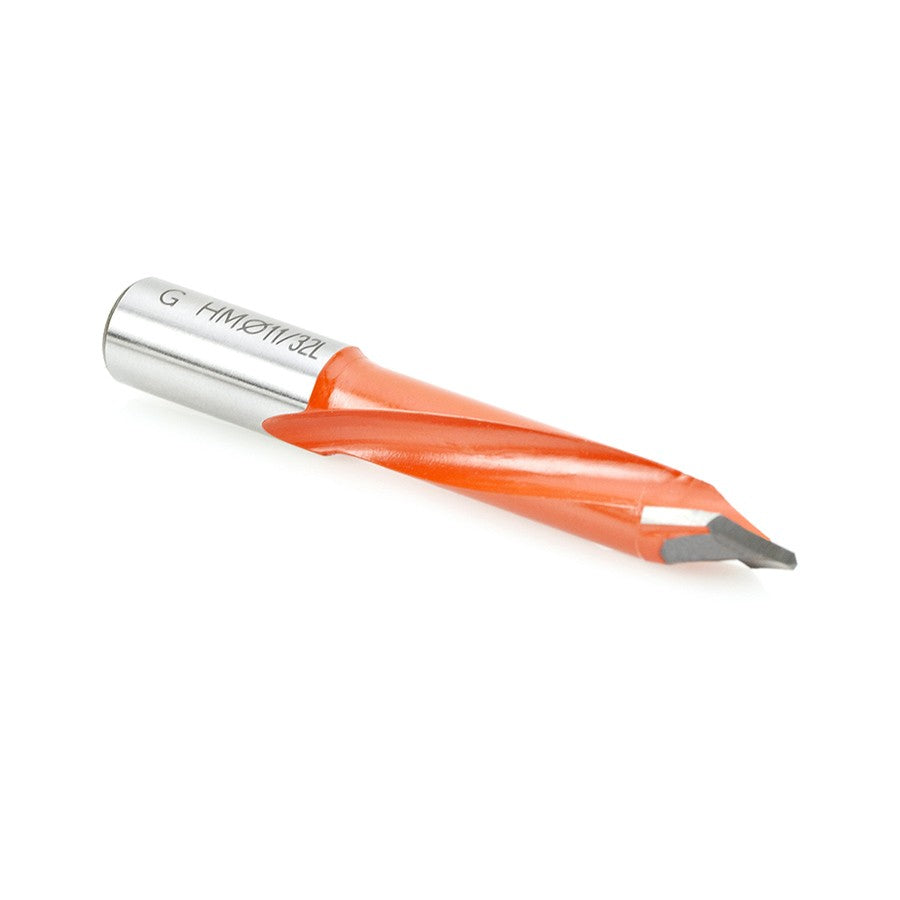 Amana Tool 11/32 in Dia. Through-Hole L/H 70mm 414343