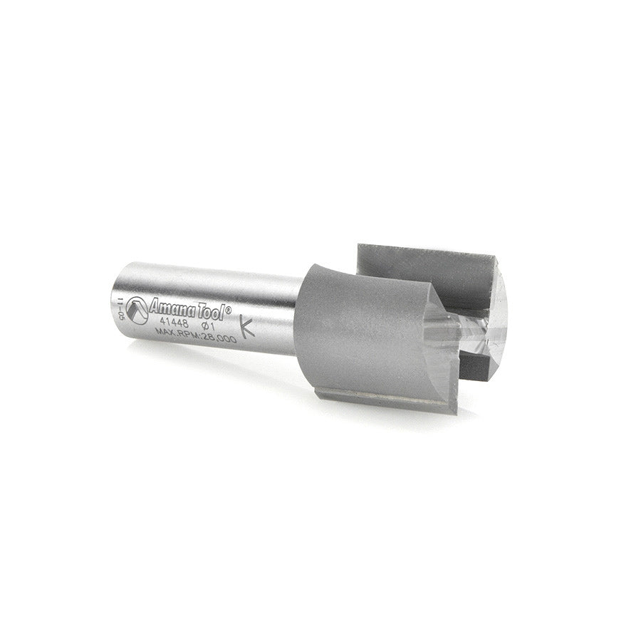 Amana Tool Plunge 1 in Dia. w/ Center Tip 41448