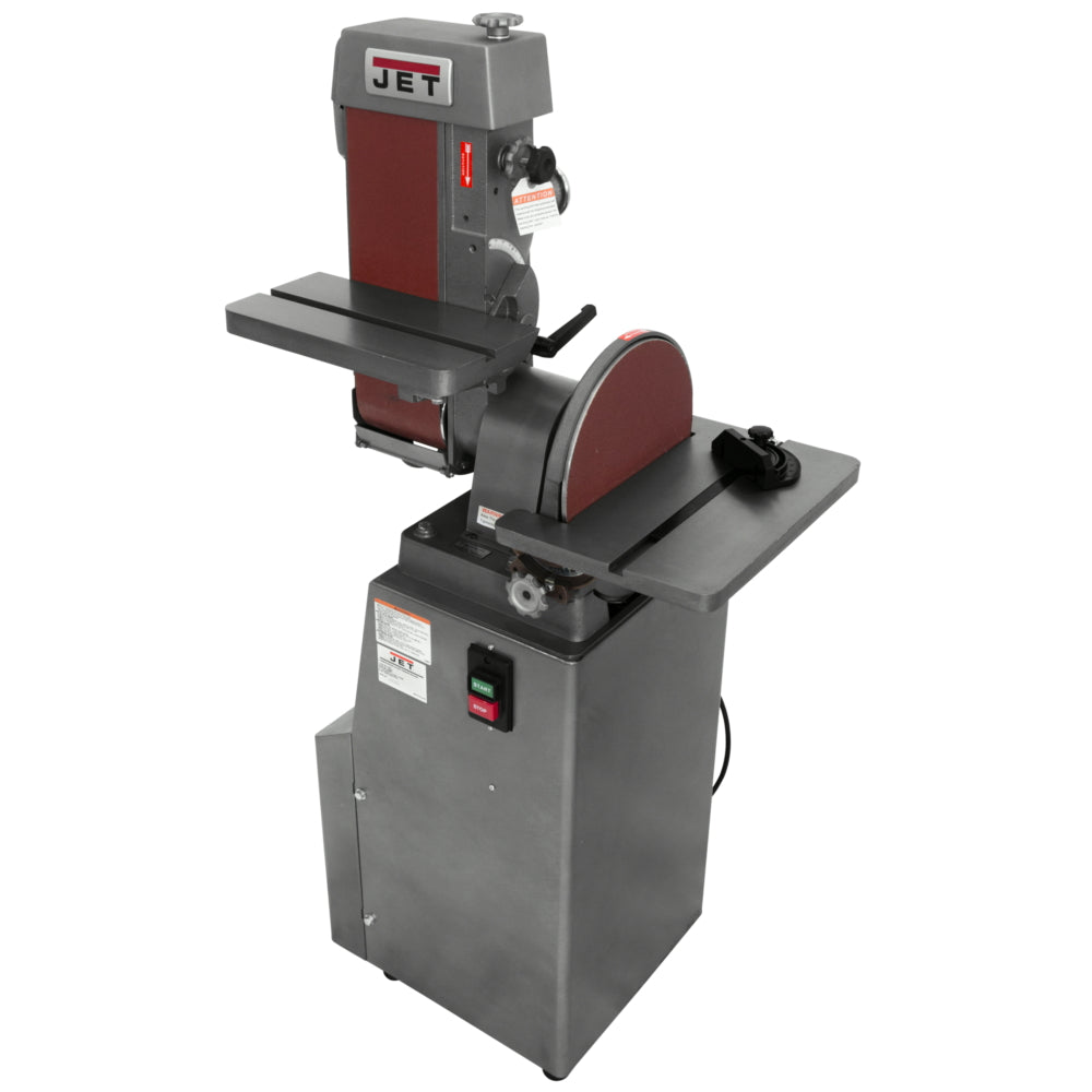 Jet 6 x 48 in. Industrial Belt and 12 in. Disc Finishing Machine J-4200A 414551