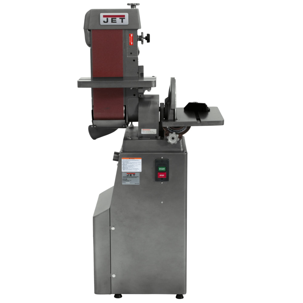 Jet J-4200A-2, 6 x 48 Industrial Combination Belt and Disc Finishing Machine 230V 1Ph 414552