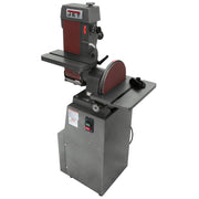 Jet J-4200A-2, 6 x 48 Industrial Combination Belt and Disc Finishing Machine 230V 1Ph 414552