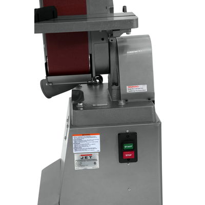 Jet J-4300A, 6 x 48 Industrial Belt Finishing Machine 1Ph 414600