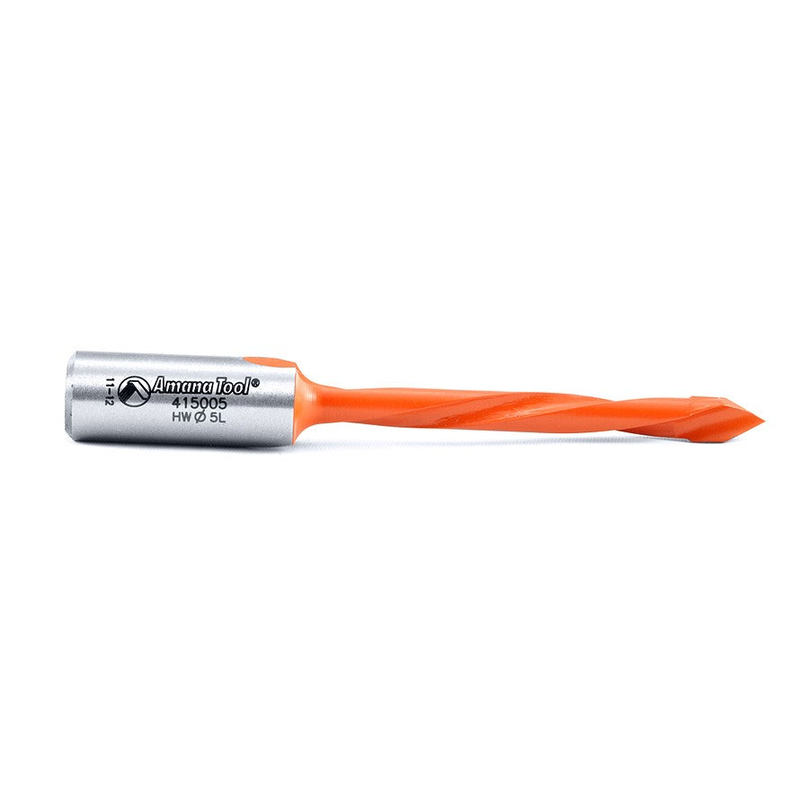 Amana Tool 5mm Through-Hole L/H 77mm Long 415005
