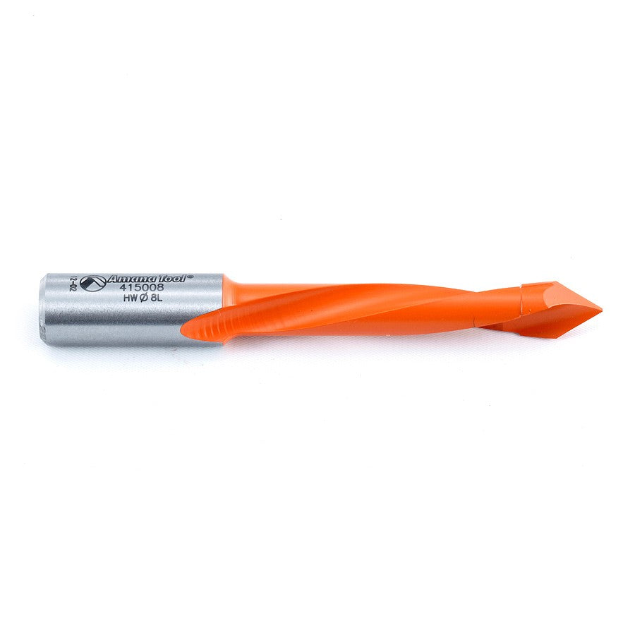 Amana Tool 8mm Through-Hole L/H 77mm Long 415008