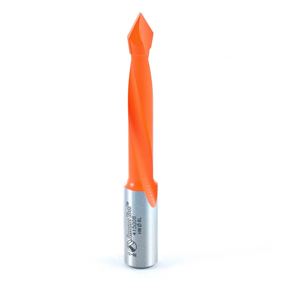 Amana Tool 8mm Through-Hole L/H 77mm Long 415008
