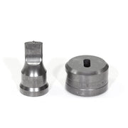 Edwards Ironworkers 1/4x3/4 Oblong Punch & Die Set with Key-Way PDOB1/4X3/4