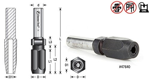 Amana Tool CNC Extension 1/8 ID x 1/4 in Shank 47648