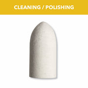 3/8 in. Felt Polishing Cone