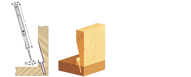 Amana Tool Face Frame Counter Bore NO.1 424000