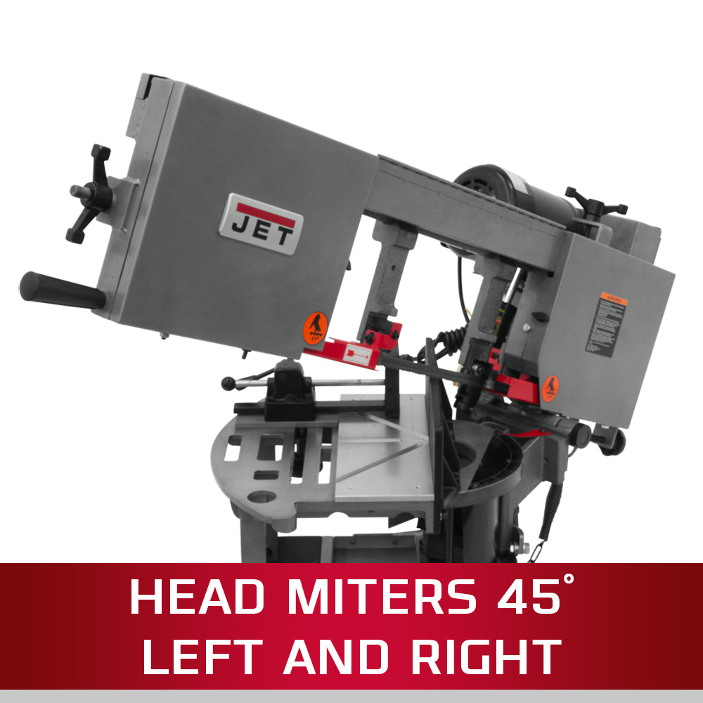 Jet HVBS-8-DMW Dual Mitering Portable Saw 1 HP, 115V 424460