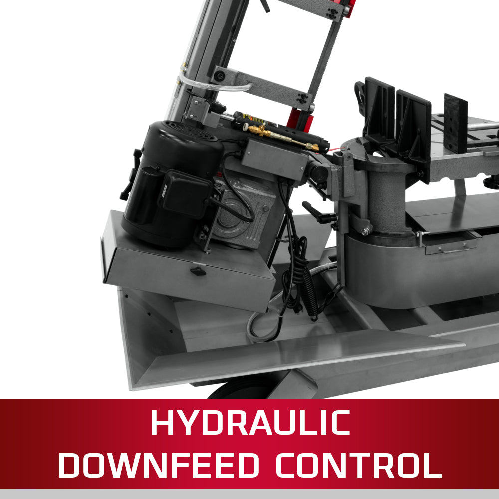 Jet HVBS-10-DMWC Dual Mitering Portable Saw With Coolant System 1 HP, 115 424465