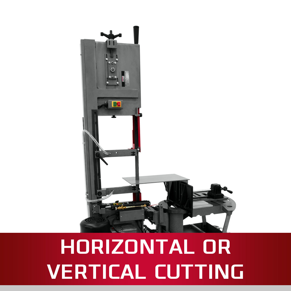 Jet HVBS-10-DMWC Dual Mitering Portable Saw With Coolant System 1 HP, 115 424465