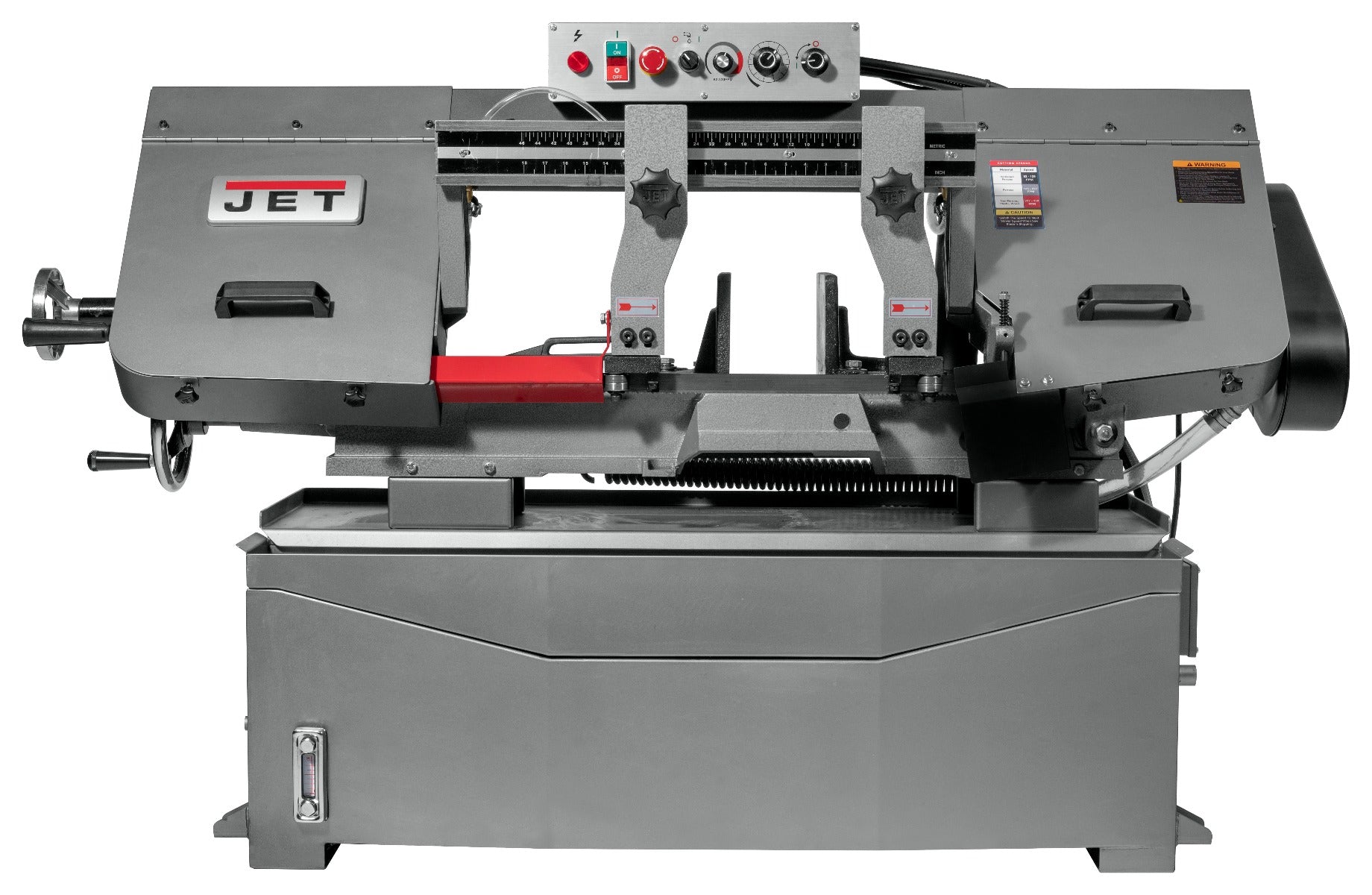 Jet HBS-1018EVS, 10 in. x 18 in. EVS Horizontal Bandsaw CSA Appproved 2HP, 115V, Single Phase 424470