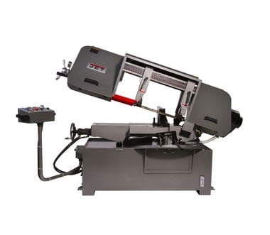 Jet HBS-1220MSAH, 12 in. x 20 in. Semi-Automatic Horizontal Bandsaw with Hydraulic Vise 424475