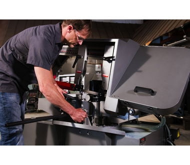 Jet HBS-1220MSA, 12 in. x 20 in. Semi-Automatic Horizontal Bandsaw 424476