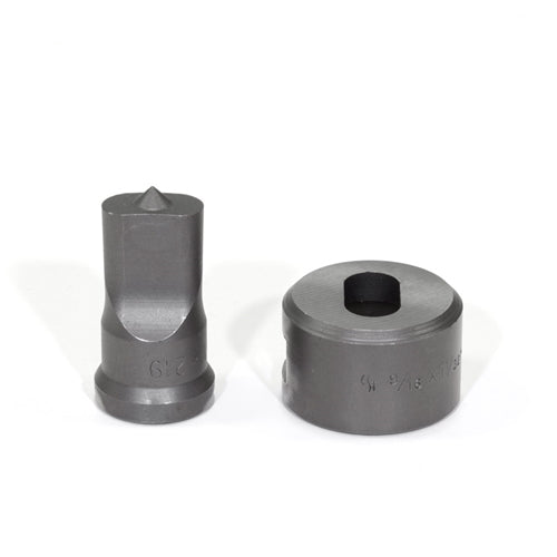 Edwards Ironworkers 17/32x1 Oblong Punch & Die Set with Key-Way PDOB17/32X1