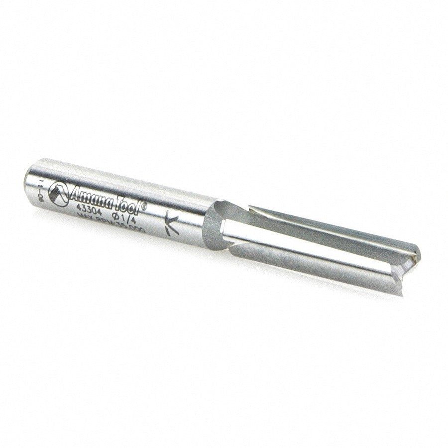 Amana Tool 2 Flute 1/4 in Dia. 1/4 in Shank 43304