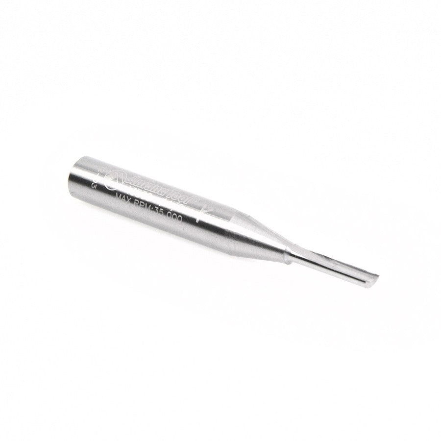 Amana Tool 1 Flute Plunge 1/8 in Dia. S.C. 43500